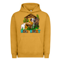 Pigment Peanut Butter holy nıght cows and sunflowers Urban Hoodie - AdoDesignShop