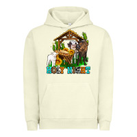 Pigment Pistachio holy nıght cows and sunflowers Urban Hoodie - AdoDesignShop