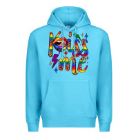 Ocean Blue kiss me Premium Hoodie - JahusDesignShop