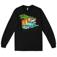 Black road trippin Long Sleeve Tee - BarkalooDesign