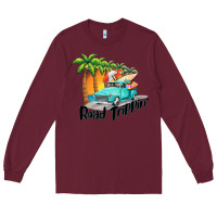 Burgundy road trippin Long Sleeve Tee - BarkalooDesign
