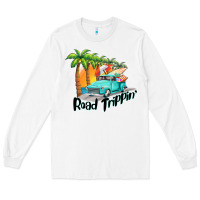 White road trippin Long Sleeve Tee - BarkalooDesign