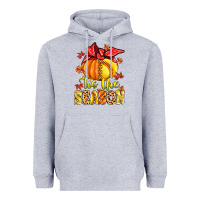 Tis The Season Fall Softball Heavyweight Hoodie | Teevron
