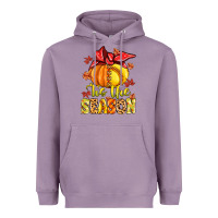 Lavender tis the season fall softball Heavyweight Hoodie - MaliasSmallBusiness