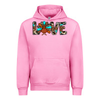 Fuchsia Pink love turkey Urban Hoodie - JahusDesignShop