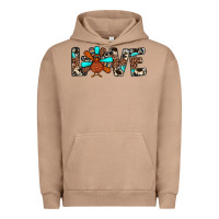 Pigment Burro love turkey Urban Hoodie - JahusDesignShop