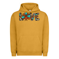 Pigment Peanut Butter love turkey Urban Hoodie - JahusDesignShop