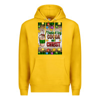 Lemon christmas fueled by cocoa and christ Premium Hoodie - Artiststas