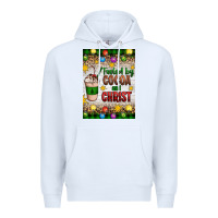 White christmas fueled by cocoa and christ Premium Hoodie - Artiststas