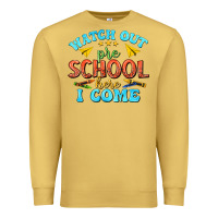 Antique Gold watch out pre school here i come Premium Sweatshirt - texasbilliewilder
