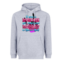 Heather Grey it was rough week but i didn't need bail money so Heavyweight Hoodie - MaliasSmallBusiness