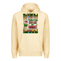 Pina Colada christmas fueled by cocoa and christ Premium Hoodie - Artiststas
