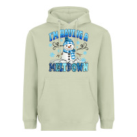 Matcha i'm having a meltdown Heavyweight Hoodie - MaliasSmallBusiness