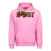 Fuchsia Pink Christmas Howdy Bronco Rodeo Urban Hoodie - JahusDesignShop