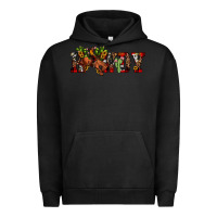Pigment Black Christmas Howdy Bronco Rodeo Urban Hoodie - JahusDesignShop