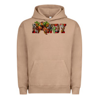 Pigment Burro Christmas Howdy Bronco Rodeo Urban Hoodie - JahusDesignShop