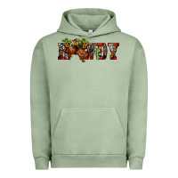 Pigment Oil Green Christmas Howdy Bronco Rodeo Urban Hoodie - JahusDesignShop