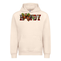 Sandshell Christmas Howdy Bronco Rodeo Urban Hoodie - JahusDesignShop