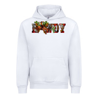 White Christmas Howdy Bronco Rodeo Urban Hoodie - JahusDesignShop