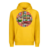 Lemon christmas fueled by cocoa and christ ornament Premium Hoodie - Artiststas