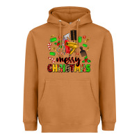 Meerkat merry christmas hair Heavyweight Hoodie - MaliasSmallBusiness