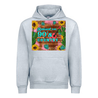 Heather Grey raised 90's country guitar cactus sunflower's Urban Hoodie - Artiststas