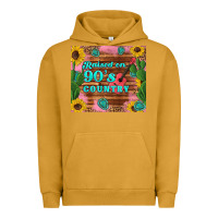 Pigment Peanut Butter raised 90's country guitar cactus sunflower's Urban Hoodie - Artiststas