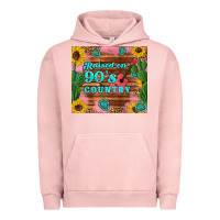 Pigment Salmon raised 90's country guitar cactus sunflower's Urban Hoodie - Artiststas