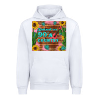 White raised 90's country guitar cactus sunflower's Urban Hoodie - Artiststas