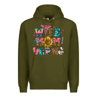 Army Green wife mom lpn Premium Hoodie - AdoDesignShop