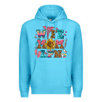 Ocean Blue wife mom lpn Premium Hoodie - AdoDesignShop