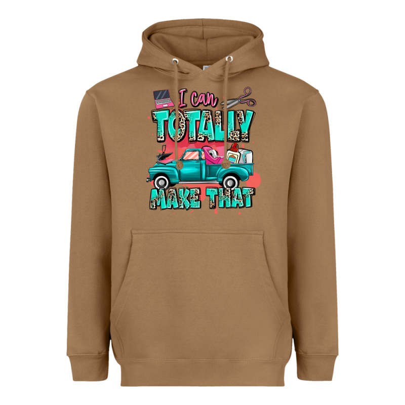 I Can Totally Make That With Truck Heavyweight Hoodie by MaliasSmallBusiness | Teevron