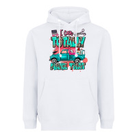White I can totally make that with truck Heavyweight Hoodie - MaliasSmallBusiness