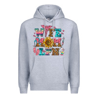 Heather Grey wife mom lpn Premium Hoodie - AdoDesignShop