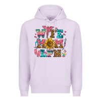 Lilac wife mom lpn Premium Hoodie - AdoDesignShop