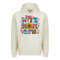 Oatmeal Heather wife mom lpn Premium Hoodie - AdoDesignShop