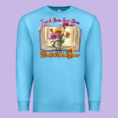 Premium Sweatshirt watch them grow