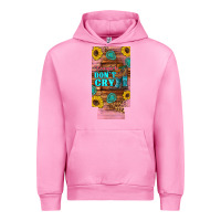 Fuchsia Pink cowgirls don't crty boots hat sunflowers 12 oz can cooler  (slim) Urban Hoodie - Artiststas