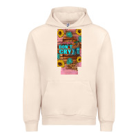 Sandshell cowgirls don't crty boots hat sunflowers 12 oz can cooler  (slim) Urban Hoodie - Artiststas