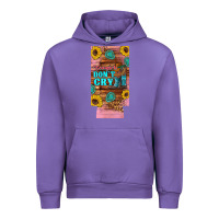 Tulip cowgirls don't crty boots hat sunflowers 12 oz can cooler  (slim) Urban Hoodie - Artiststas