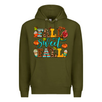 Army Green fall sweet fall Premium Hoodie - AdoDesignShop