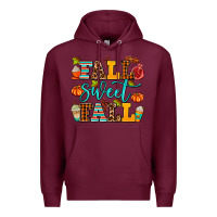 Burgundy fall sweet fall Premium Hoodie - AdoDesignShop
