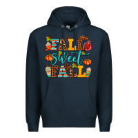 Navy fall sweet fall Premium Hoodie - AdoDesignShop