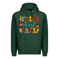 Sports Green fall sweet fall Premium Hoodie - AdoDesignShop