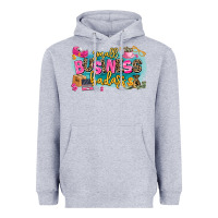 Heather Grey Small business badass Heavyweight Hoodie - MaliasSmallBusiness