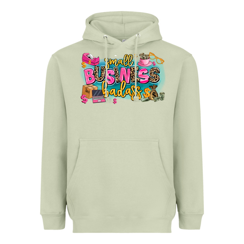 Small Business Badass Heavyweight Hoodie by MaliasSmallBusiness | Teevron