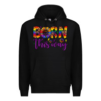 Black born this way Premium Hoodie - JahusDesignShop
