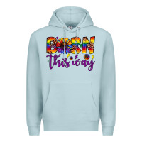 Blue Mist born this way Premium Hoodie - JahusDesignShop