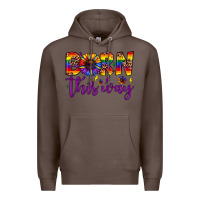 Coffee born this way Premium Hoodie - JahusDesignShop