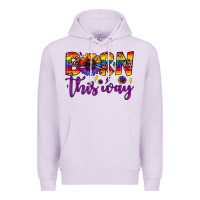 Lilac born this way Premium Hoodie - JahusDesignShop